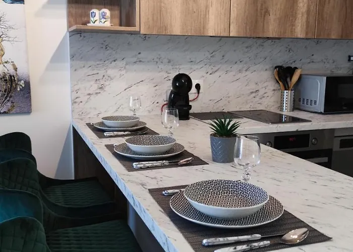 Apartman Luxury Apartment With A Fireplace And Free Parking!